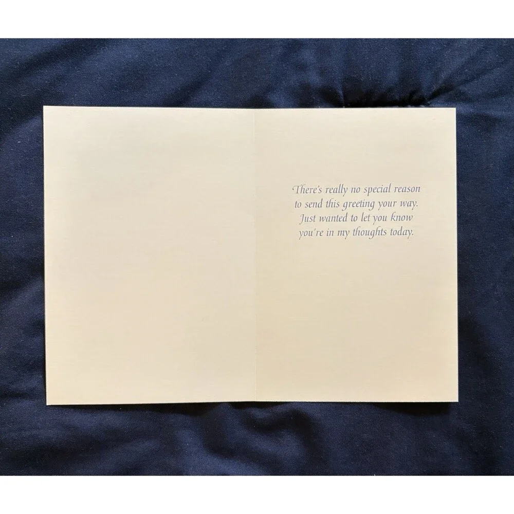 Thinking Of You Card with White Envelope | Little Boy & Dog design by AHAF